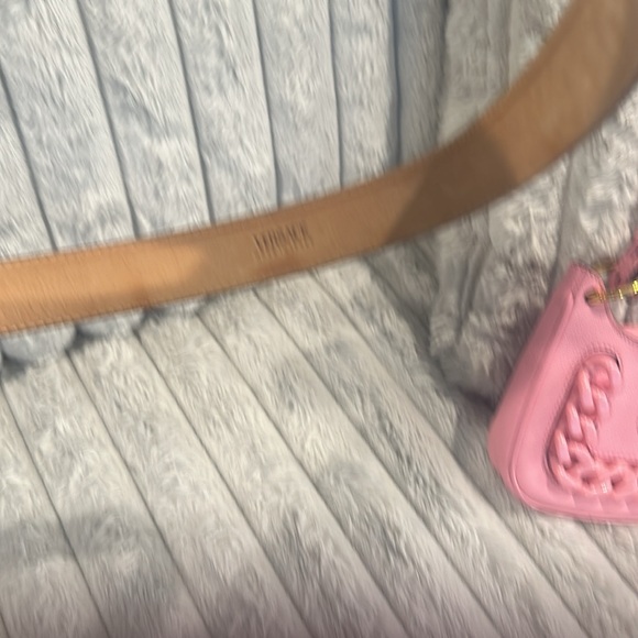 Versace Pink Medusa Belt for Women - Picture 7 of 17